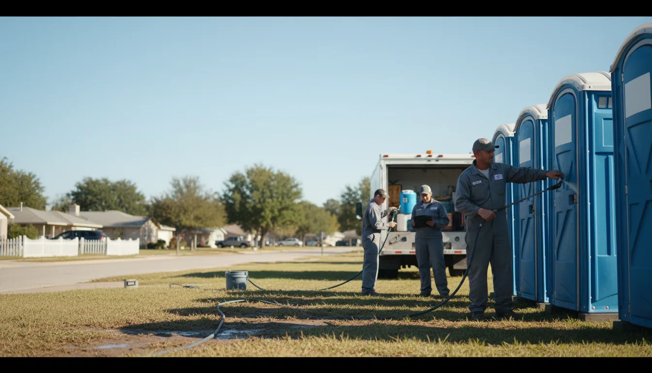 Long-Term Portable Toilet Rental in Mechanicsburg, OH near me
